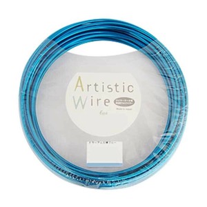 Artistic Wire(アーティスティックワイヤー)　カラーアルミ線　ブルー　2.5mm×10m