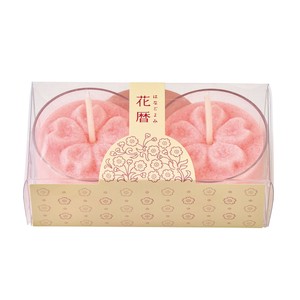 【2025年25SS新作】花暦 ＃1　桜 キャンドル 2コ入 SR071816-001