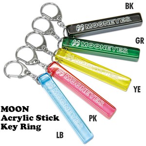 MOON ムーン アクリル スティック キー リング