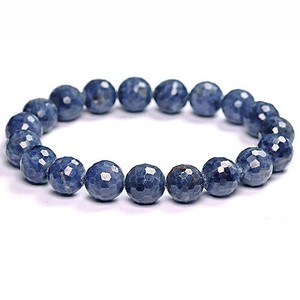 Gemstone Bracelet Sapphire Natural Stone 10mm