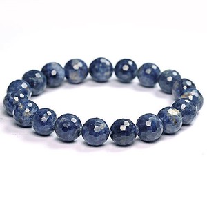 Gemstone Bracelet Sapphire Natural Stone 10mm