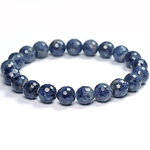 Gemstone Bracelet Sapphire Natural Stone 9mm