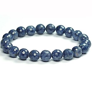 Gemstone Bracelet Sapphire Natural Stone 9mm