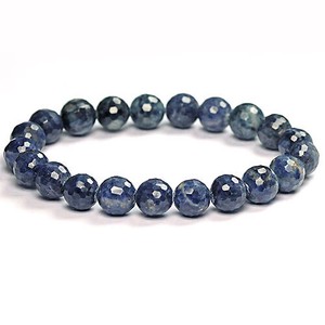 Gemstone Bracelet Sapphire Natural Stone 9mm