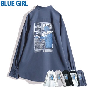 Button Shirt Back Print Polyester Cool Touch | Import