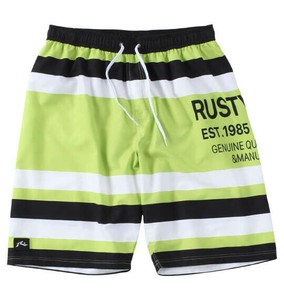 RUSTY 大きいサイズ メンズ マイクロツイルサーフパンツ レモン  8L