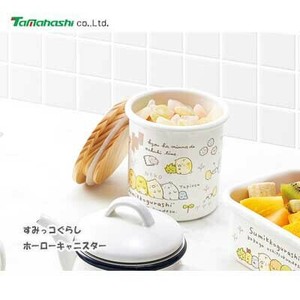 Enamel Storage Jar/Bag Sumikkogurashi Made in Japan