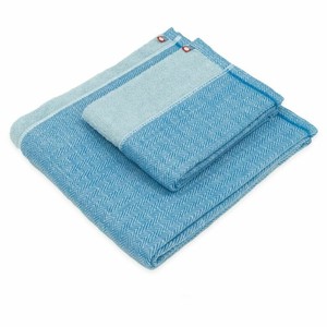 Imabari Towel Bath Towel Gray Navy Face Made in Japan