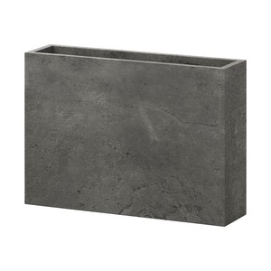 【クレイ　CLAY】　monotone　rectangle＿28L8W20H　CONCRETE