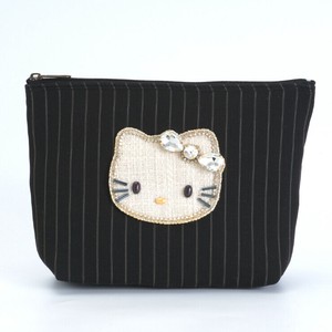 HelloKitty ｽﾄﾗｲﾌﾟ柄ﾎﾟｰﾁ mk25003 (上代: 4500円)