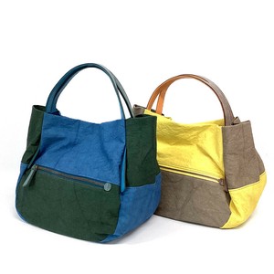 ★新色展開★7/下旬販売予定【ヤハト】日本製、天日干し帆布×牛革　トートバッグ