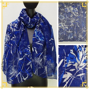 Stole Floral Pattern Cotton Botanica [S/S NEW]