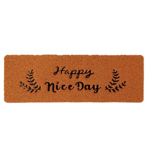 ふかふかﾃﾗｽﾏｯﾄ Happy nice Day　玄関マット/水洗いOK/ベランダ　　※欠品/次回入荷2025.7月上旬頃