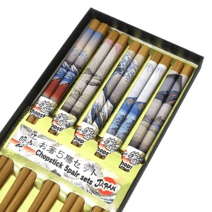 Chopsticks Ukiyoe 5-pairs