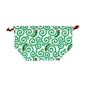 はらぺこあおむし　和雑貨　ランチ巾着　からくさ　CKEC0014-1