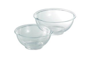 クラルテ　耐熱ガラス製 クッキングボウル 2点セット(12cm&15cm) CTB-1215