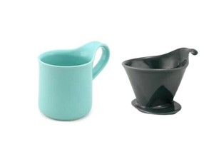 ZEROJAPAN(ゼロジャパン) ドリッパー&カフェマグセット BK/AM DMZ-15