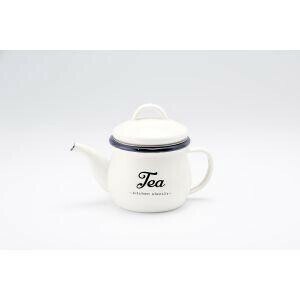 Enamel Teapot White