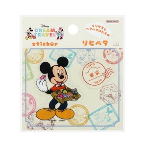 【ステッカー】ミッキーマウス リピペタ DREAM TRAVEL 東京都