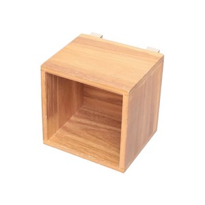 すのこに掛けられる家具 箱1マス N(ナチュラル) KB-1