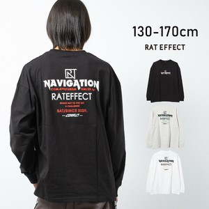 【2025春】NAVIGATIONロングTシャツ トップス ロンT 長袖 ゆったり 子供服 男の子 小学生 中学生