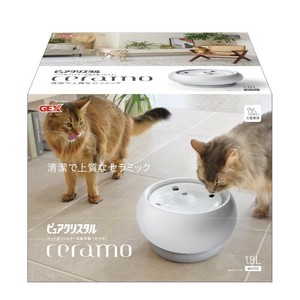 ［ジェックス］ピュアクリスタル セラモ 1.8L ホワイト