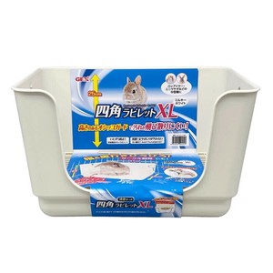 ［ジェックス］四角ラビレットXL消臭セット ミルキーホワイト