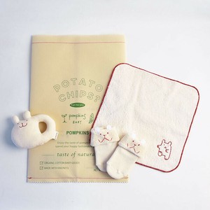 エシカルコレクション【NEW!!】POTATO CHIPS? オーガニックコットン うさぎ／くまギフトセット PS