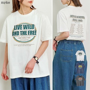 ヴィンテージライクプリントビッグシルエットT　SS【2025新作】