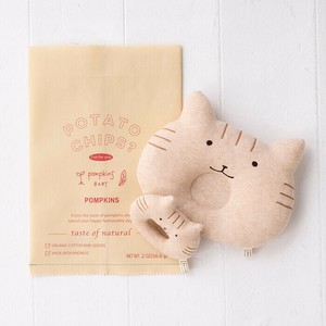 エシカルコレクション【NEW!!】POTATO CHIPS? オーガニックコットン にゃんこギフトセット PN-2