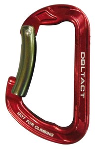 DBLTACT アルミ鍛造カラビナ DT-AKS-R 360423