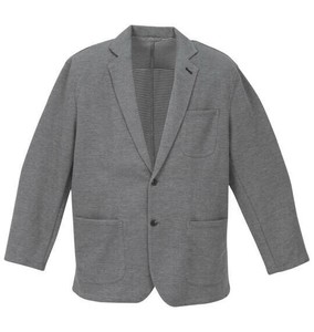 Mc.S.P ビッグサイズ メンズ 裏ボーダーカットジャケット グレー  4L 5L 6L 8L