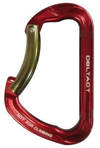 DBLTACT アルミ鍛造カラビナ DT-AKD-R 360426
