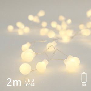 【先行予約】【ギフトショー新作】（2m）枝のLEDデコレーションライト グレイン／電池タイプ