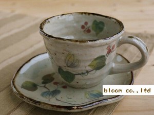 さんきらい　コーヒー碗皿　美濃焼　日本製