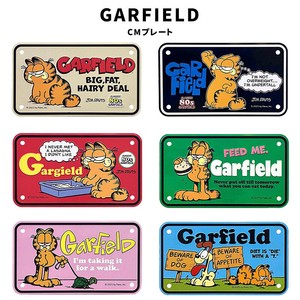 GARFIELD ガーフィールド BIKER CM PLATE ミニ CMプレート バイク ライセンスプレート インテリア