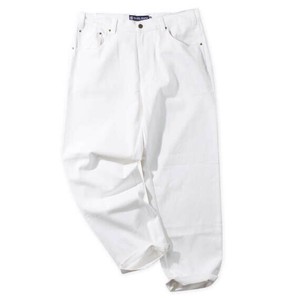 KARL KANI ビッグサイズ メンズ デニムロングパンツ ホワイト  140 150
