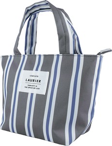 LAURIER 保冷ﾗﾝﾁﾄｰﾄ (M) Stripe Dark Gray