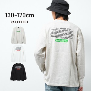 【2025春】RAT EFFECT STORE ロングTシャツ トップス ロンT 長袖 ゆったり 子供服 男の子 小学生 中学生