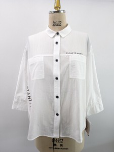 Button Shirt/Blouse Printed