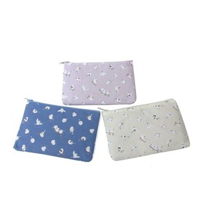 Pouch Shimaenaga Small Case 3-colors Made in Japan