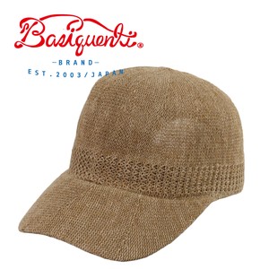 【2025新作】 ベーシックエンチ（Basiquenti） リネンサーモキャップ　春夏  （NEW COLOR）