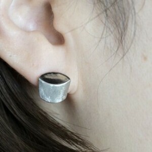 Pierced Earrings Titanium Post Lightweight