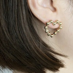 Pierced Earrings Titanium Post Lightweight