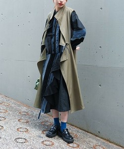 【2025春夏新作】微バイカラー変身ジレー