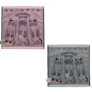 Towel Handkerchief Toweling handkerchief Cat