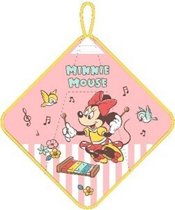 キャラクター ループ付きタオル ステディ　ミニー タオル 入園入学