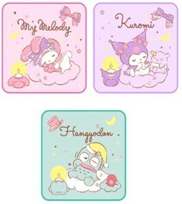 Sanrio Mini Towel Mini Towel 3-pcs pack