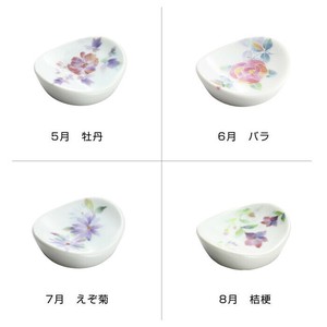 ■美濃焼 花ものがたり 箸置（5月〜8月）