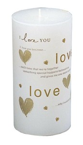 キャンドル I LOVE YOU 24134